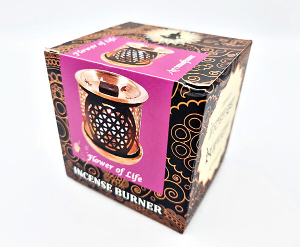 Aromafume Incense Brick Burners Flower of Life - Image 2