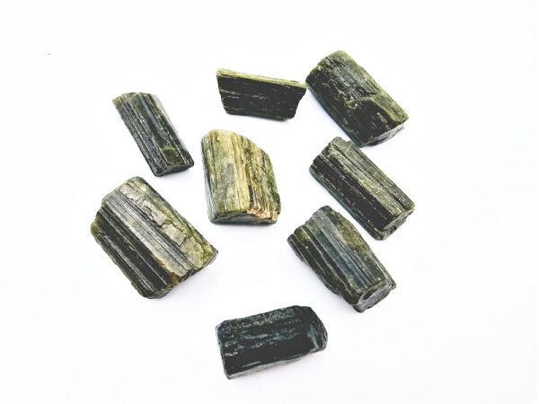 Green Tourmaline Mini Chunks Rough (Approx 2cm)