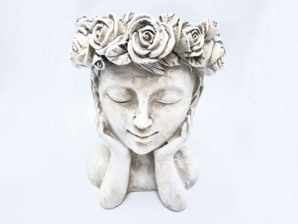 BOHO Smiling Flower Head Pot (22cm)