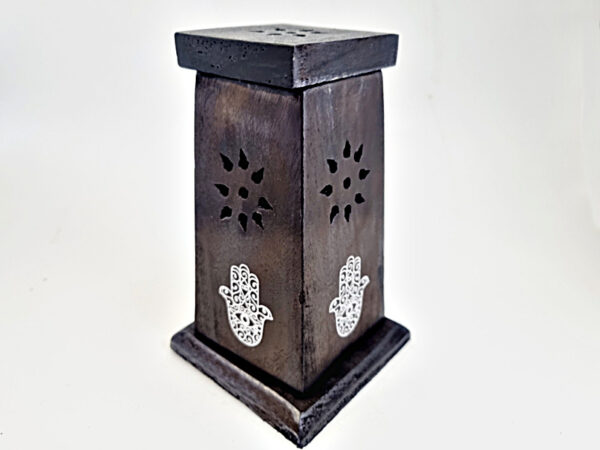 Hamsa Hand Cone Box Tower 13cm - Image 2