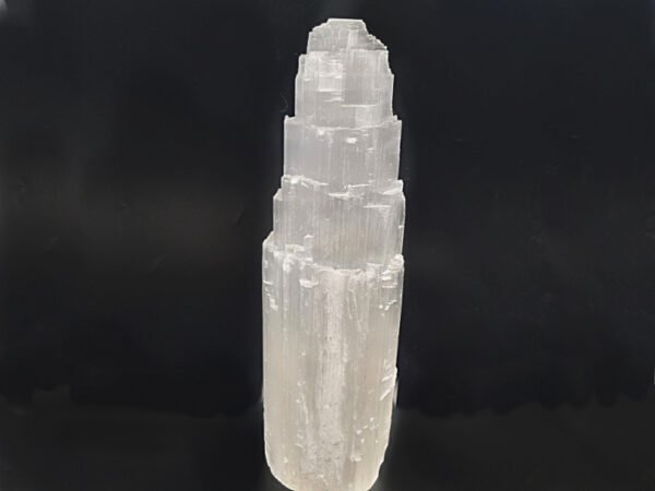 Selenite Tower Crystal Lamp (40cm)