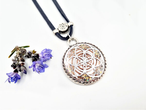 Flower Of Life Orgonite Necklace