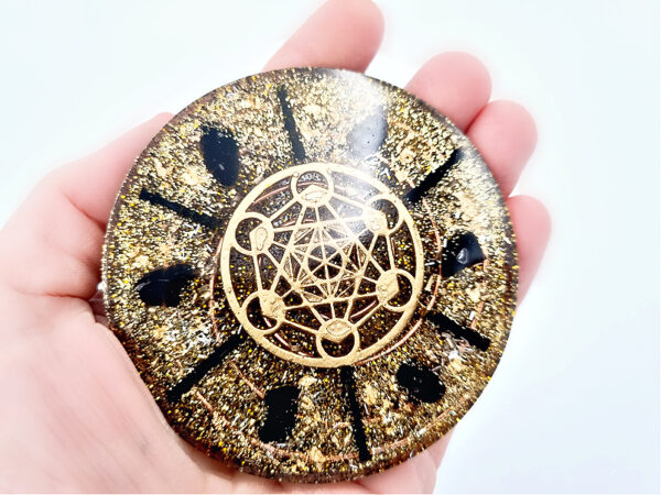 Metatron Orgonite Charging Plate (8cm)