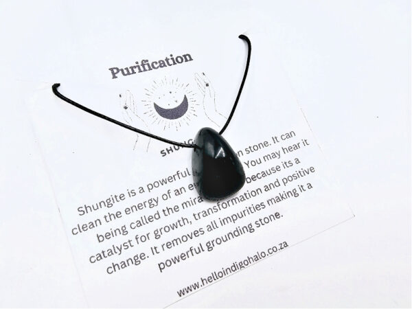 Purification Necklace (Shungite)