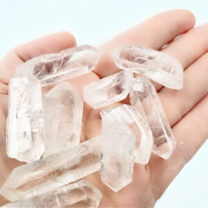 clear quartz rough pieces, crystals pieces clear quartz, rough point crystal