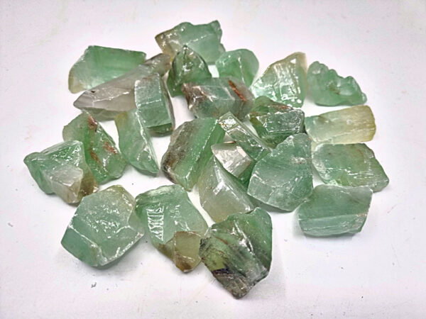 Emerald Green Calcite Rough Pieces