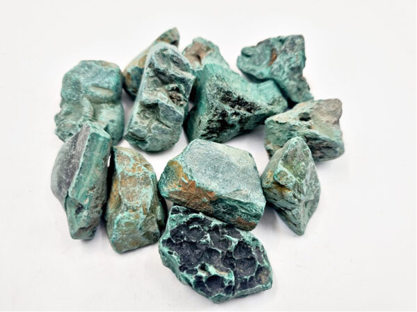 Green Malachite Rough Crystal Pieces