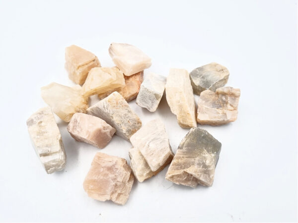 Moonstone Rough Crystal Pieces