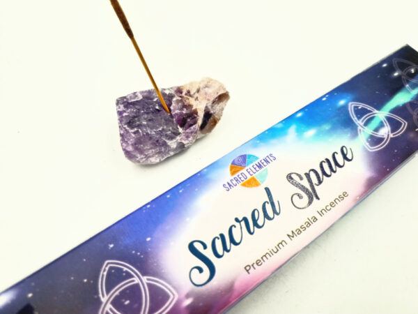 Amethyst & Sacred Space Incense Combo (Spiritual Upliftment) - Image 2