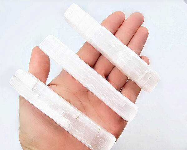 Selenite Stick Rough (10cm)