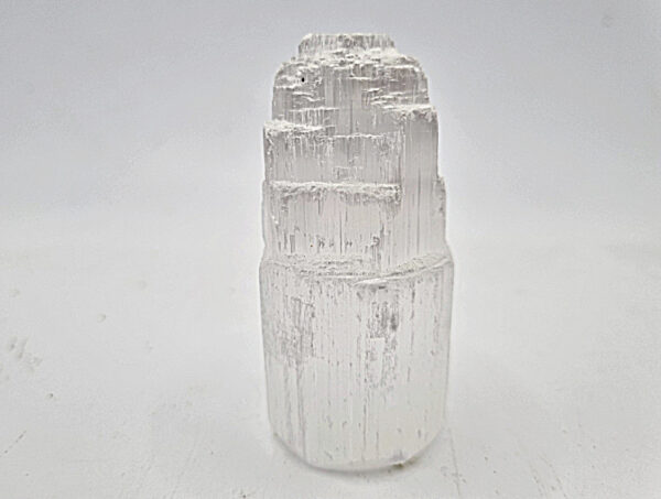 Mini Selenite Tower 5cm (Angelic Crystal) - Image 2