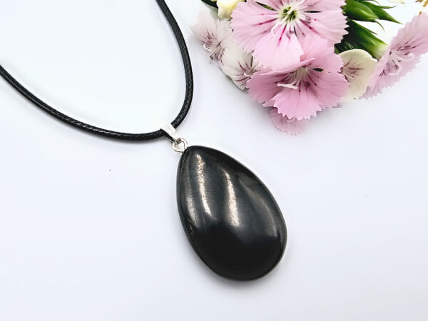 Shungite Drop Necklace