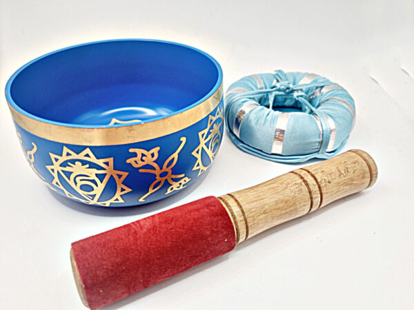 Throat Chakra Singing Bowl (13cm)