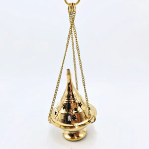 Star Brass Thurible, star, brass, thurible, ceremonies, resin, powder, charcoal