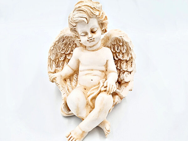 Sitting Angel Statue (15cm)