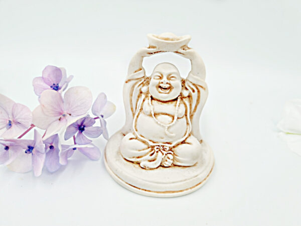 Sitting Laughing Buddha Statue, buddha, sitting, laughing, statue, mini, feng shui