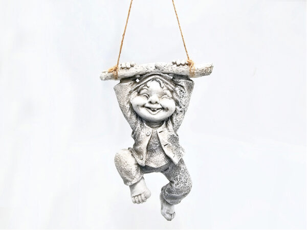 Hanging Happy Gnome