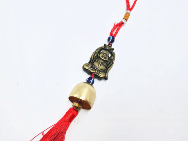 Laughing Buddha Evil Eye & Bell Talisman (30cm) - Image 2