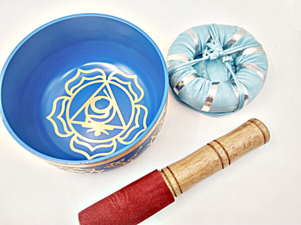 Throat Chakra Singing Bowl (13cm) - Image 2