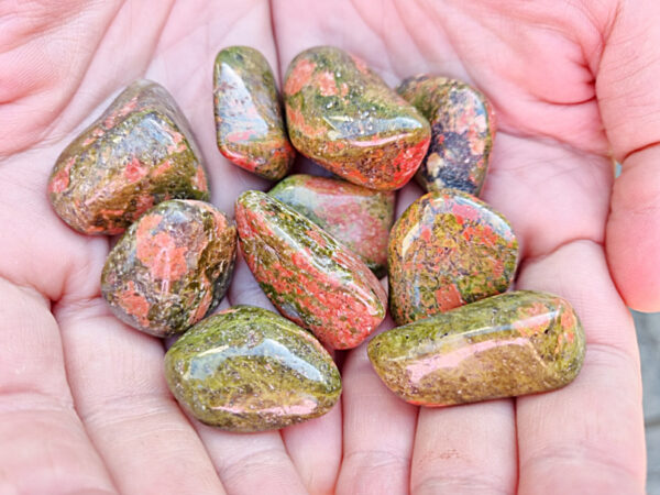 Unakite Tumble Stones