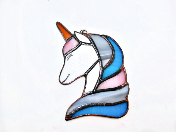 Stained Glass Unicorn