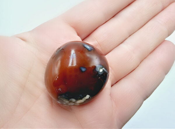 Carnelian Palm Stone D (30g)