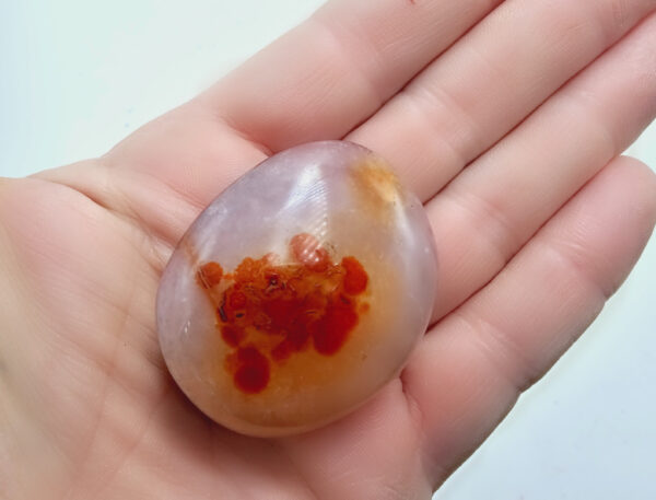 Carnelian Palm Stone E (42g)