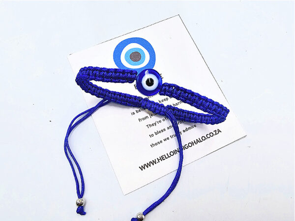 Evil Eye Macrame Bracelets, South Africa Jewellery, evil eye bangle