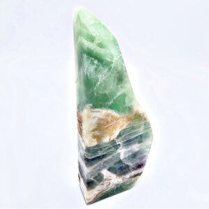 rainbow fluortie polished, crystal. green crystal