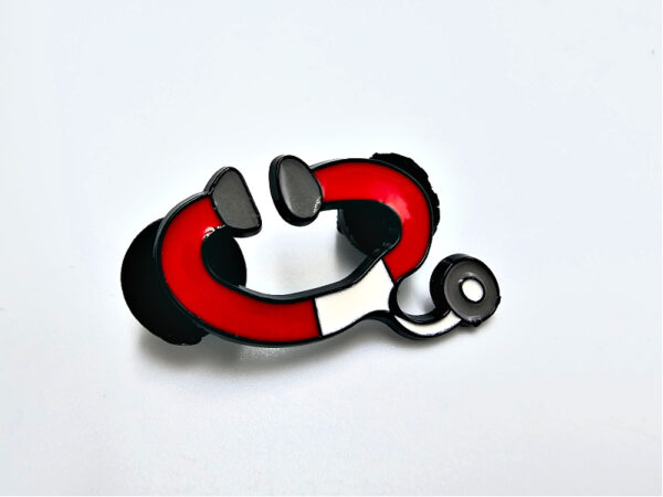 Stethoscope Pin Badge