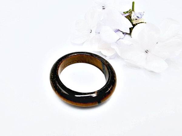 Tigers Eye Band Ring