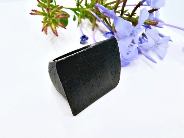 Wooden Ring Square Plain