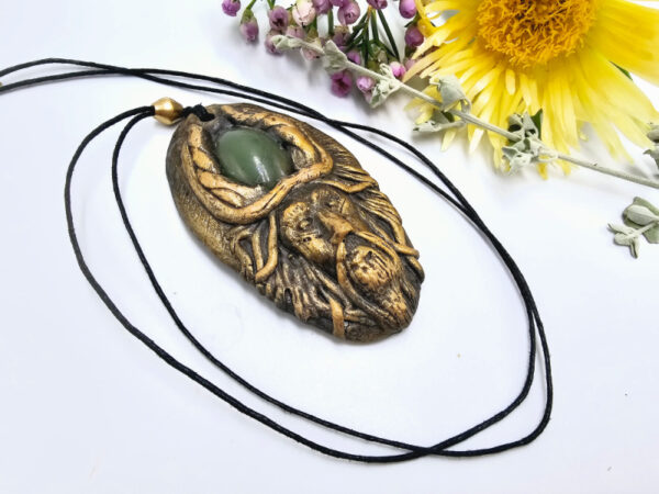 Green Aventurine Guardian Necklace - Image 2