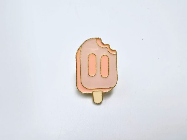 Ice Cream Pin Badge