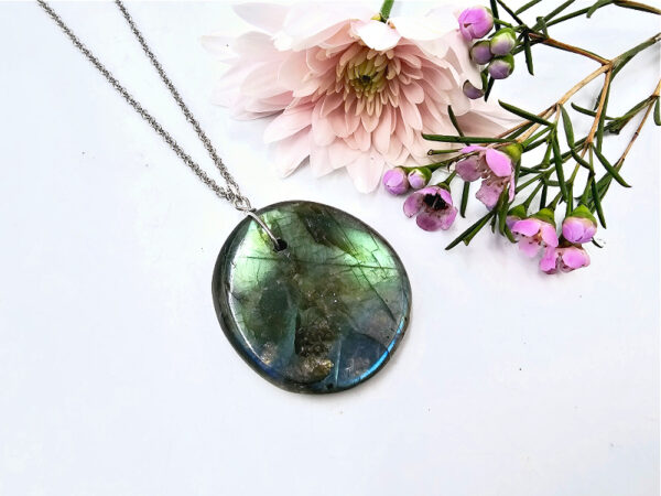 Labradorite Round Necklace