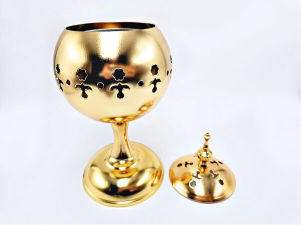 Large Loban Burner Gold (30cm)