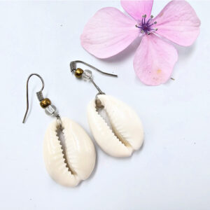 Shell & Beaded Earrings