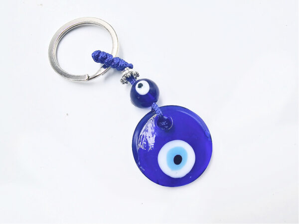 Blue Evil Eye Key Ring