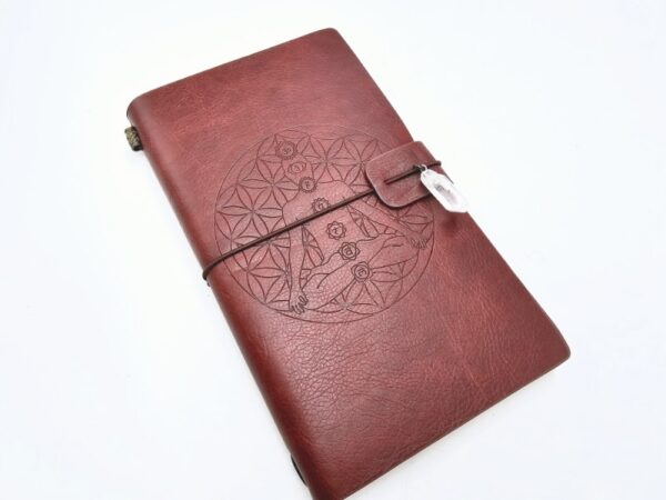 Meditation Chakra Magic Book Brown (20x12cm)