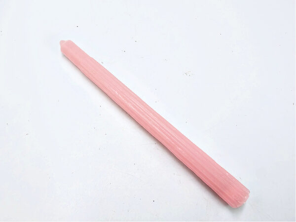 Pink Candles Solid 25cm - Pack of 6 (Love & Healing) - Image 2