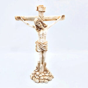 Standing Jesus On A Cross Statue, jesus statue, christanity statue, home decor