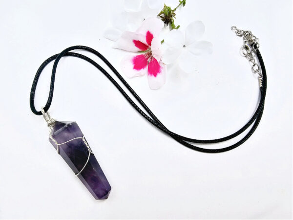 Amethyst Point Necklace (Spiritual Awareness & Harmony) - Image 2