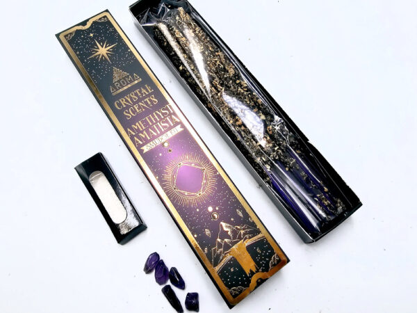 Aroma Crystal Scents (Amethyst Smudge Kit)