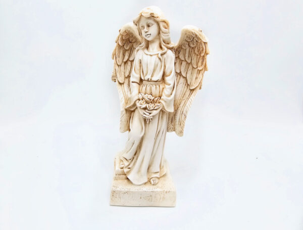 Angel Statue Flowers (21cm)