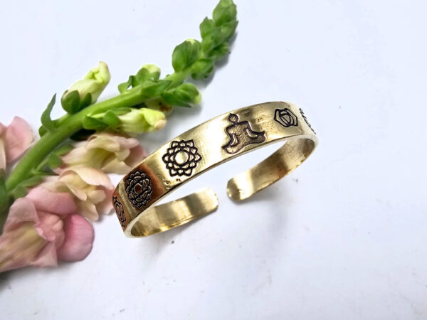 Brass Chakra Bangle