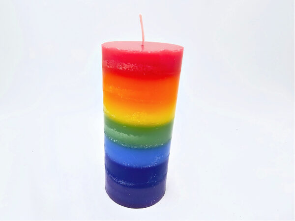 Chakra Candle Layered (15cm)