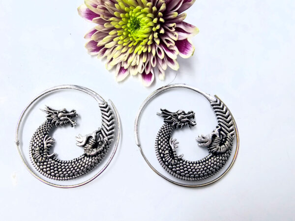 Dragon Twirl Earrings