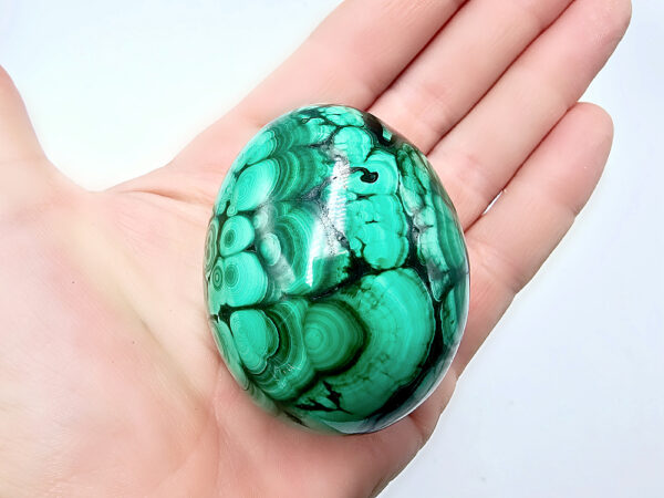 Green Malachite Polished Egg A (230g)