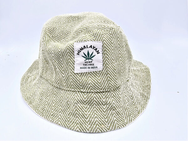 Hemp Bucket Hat - Green