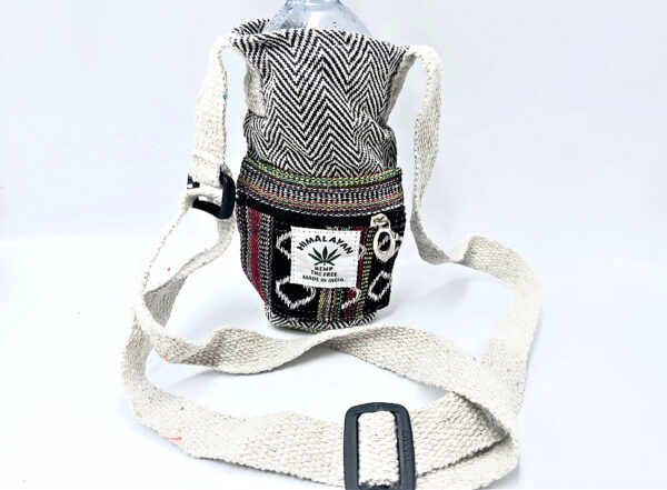 Water Bottle Bag Hemp (A)